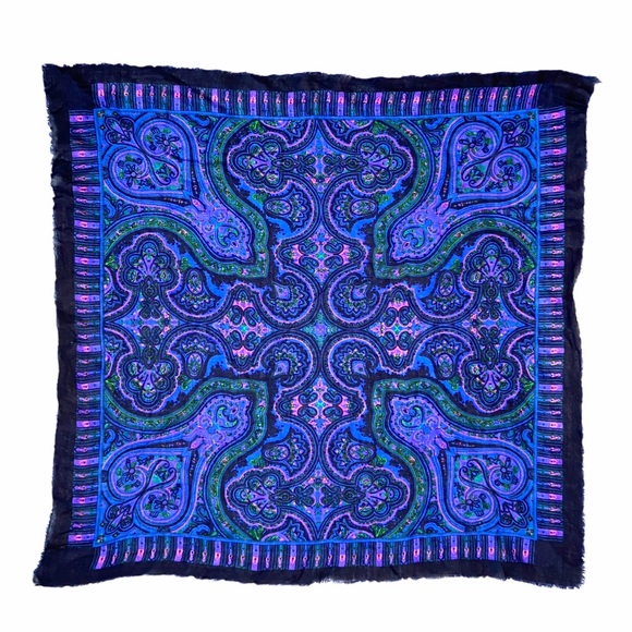 🌻3/$18 or 5/$25🌻Challis By Berkshire Vtg Scarf - Picture 2 of 6